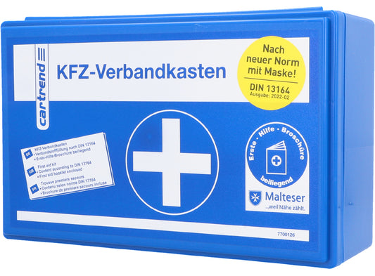 cartrend Car First Aid Kit Classic, blauw
