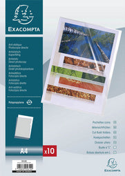 EXACOMPTA transparante omslag, DIN A4, PP 0,12 mm, generfd