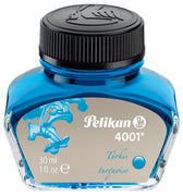 Pelikan inkt 4001 in glas, donkergroen, inhoud: 30 ml