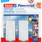 tesa Powerstrips Haken LARGE Classic, chroom