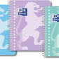 Oxford SCHOOL collegeblok, ft A5+, 160 bladzijden, gelijnd, pak van 3 stuks, assorti