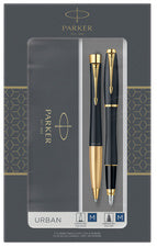 PARKER URBAN Gedempt zwart G.C. schrijfset