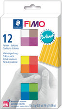 FIMO SOFT boetseerklei set Basic, set van 12