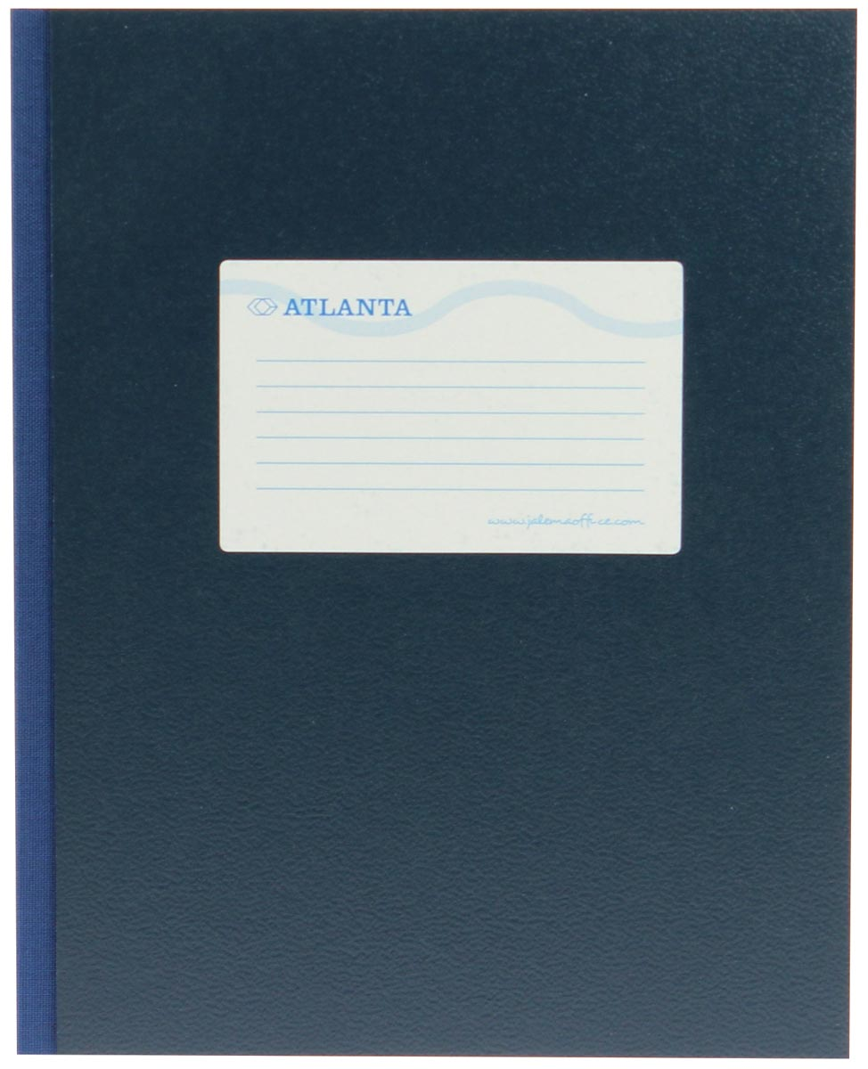 Atlanta by Jalema breedkwarto's 160 bladzijden, blauw