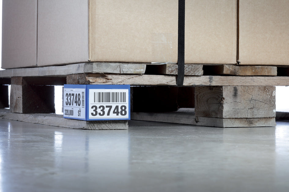 DURABLE palletvoetband, 145 x 65 mm, blauw