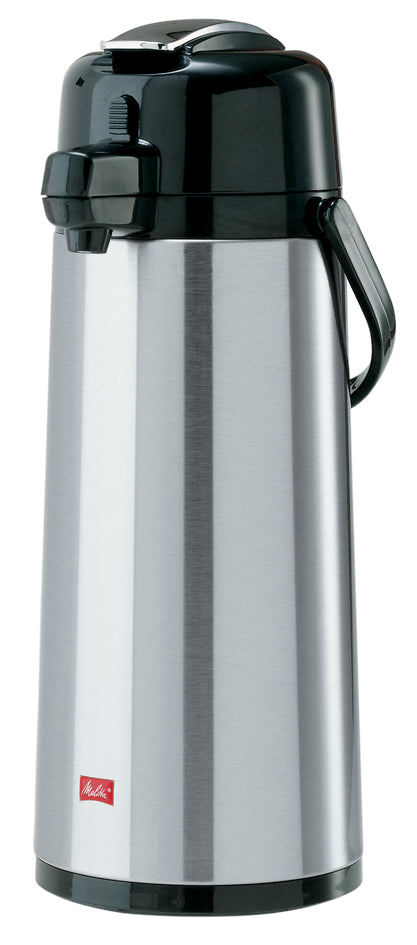 Melitta pompzuigkan, 2,2 liter, zilver / zwart