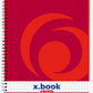 herlitz college notebook x.book DIN A5, 80 vel, gelijnd