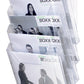 DUURZAAM Brochurehouder COMBIBOXX A4 set XL, transparant