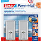 tesa Powerstrips Haken LARGE Classic, chroom