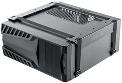 LogiLink CPU houder strap systeem, gemaakt van staal, zwart