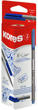 Kores Fineliner K-Liner, lijndikte: 0,4 mm, blauw