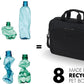 Dicota laptoptas Eco Top Traveller, voor laptops tot 14,1 inch, zwart