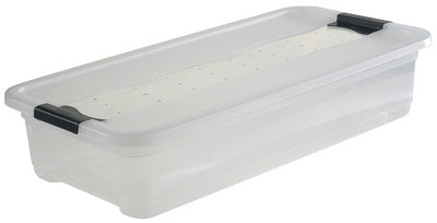 keeeper opbergdoos cornelia, 33 liter, transparant