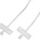 LogiLink kabelbinder met etiketveld, nylon, wit