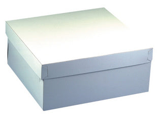 PAPSTAR taartdoos met deksel, afmetingen: 300 x 300 x 100 mm