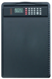 Alassio klembord, DIN A4, met rekenmachine, zwart