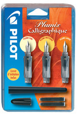 PILOT kalligrafie vulpen Plumix, set van 3