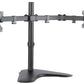 LogiLink TFT/LCD monitorarm met voet, 2-voudig, zwart