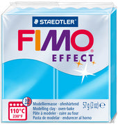 FIMO EFFECT boetseerklei, ovenhardend, neon geel, 57 g