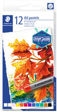 STAEDTLER Design Journey oliepastels, 24-delig kartonnen doosje