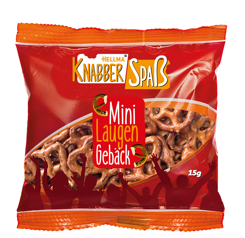 HELLMA Mini krakelingkoekjes, in een portiezakje van 15 g