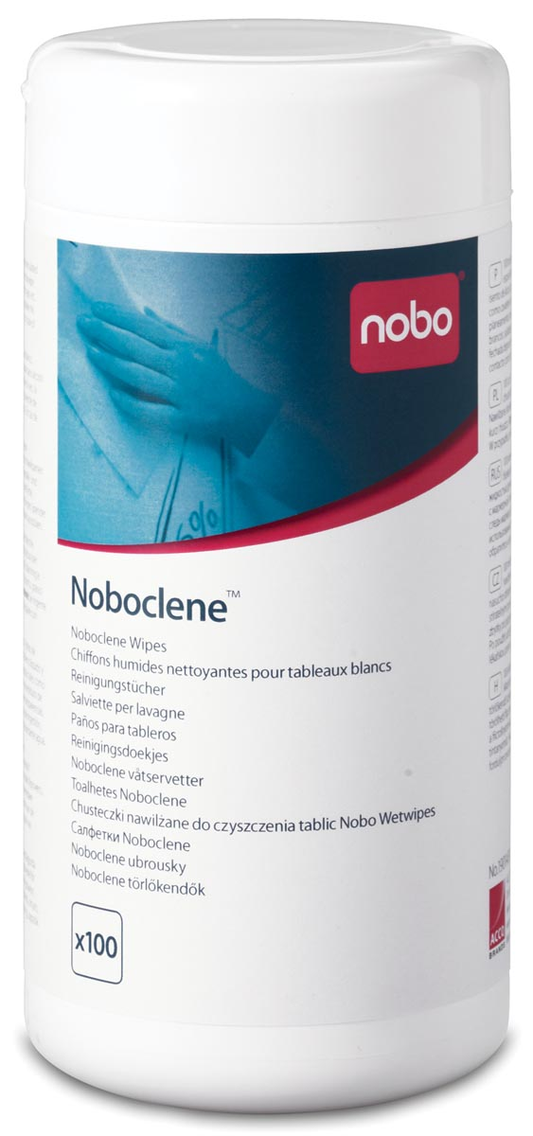 Nobo Reinigingsdoekjes Noboclene, 100 stuks