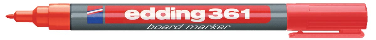 Edding whiteboardmarker e-361 rood