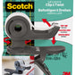 Scotch Hand Dispenser Clip & Twist, donkergrijs, op voorraad
