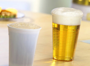 STARPAK kunststof drinkbeker PS, 0,3 l, glashelder, 75st.