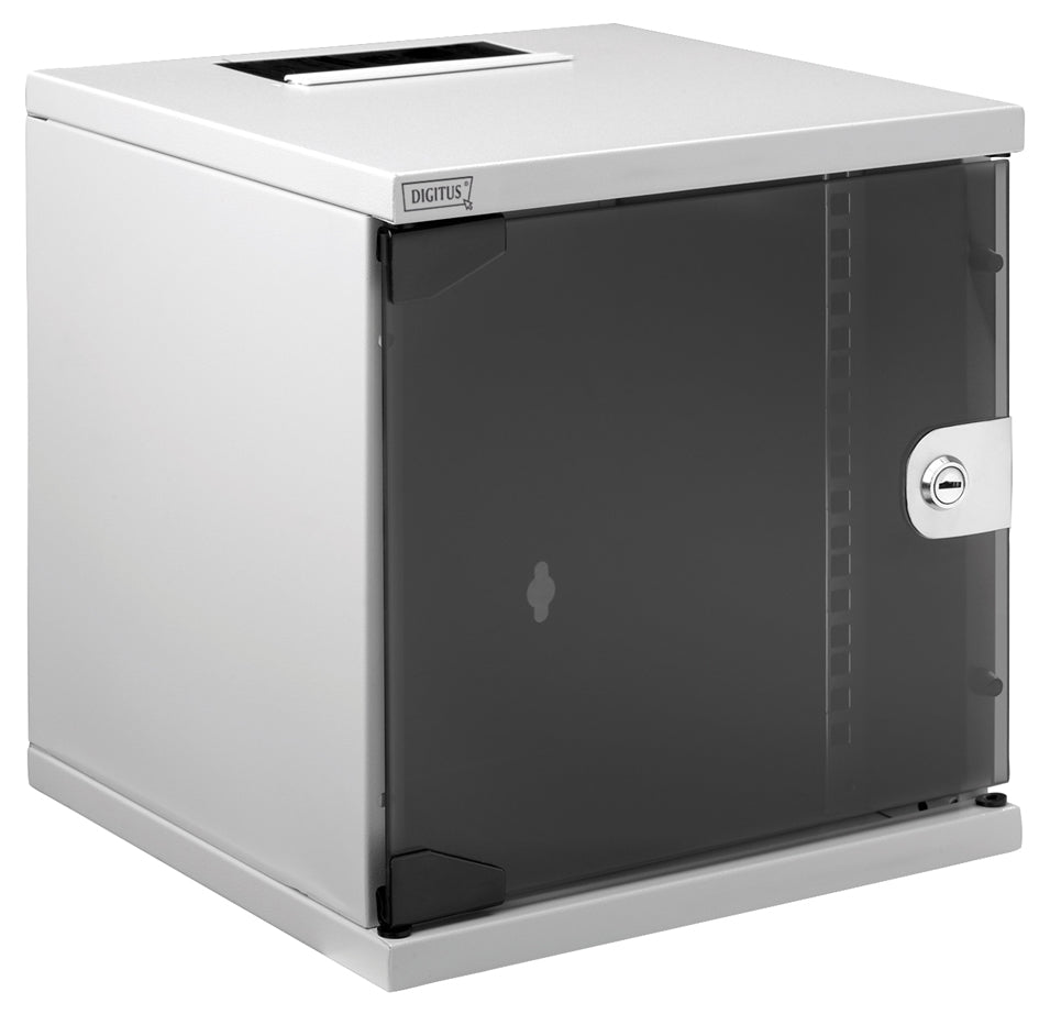 DIGITUS 10 Wandverdeler Compact Serie, 6 HE, lichtgrijs