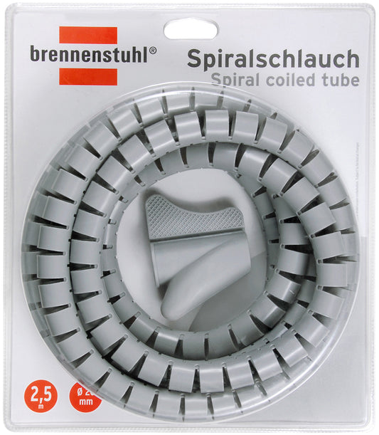 brennenstuhl kabelspiraal, lengte: 2,5 m, grijs