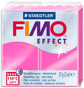 FIMO EFFECT boetseerklei, ovenhardend, neon geel, 57 g