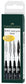FABER-CASTELL inktpen PITT artist pen, zwart, doosje van 4
