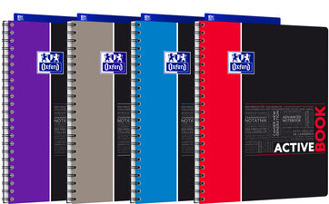 Oxford studieboek ACTIVEBOOK, A4 , vierkant