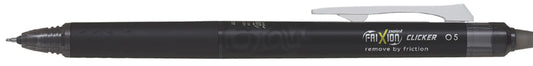PILOT rollerbalpen FRIXION POINT CLICKER, zwart