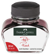 FABER-CASTELL inkt in glas, zwart, inhoud: 62,5 ml