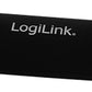 LogiLink toetsenbord polssteun gel, zwart