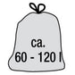keeeper afvalbak rasmus, 50 liter, zilver