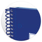 Oxford School Classic Europeanbook spiraalblok, ft A4+, 160 bladzijden, geruit 5 mm, donkerblauw