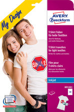 AVERY Zweckform My Design T-Shirt Transfer Film, DIN A4