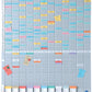 nobo jaarplanner, afmetingen: (B)800 x (H)954 mm