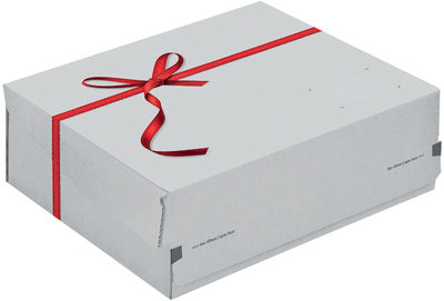 ColomPac cadeau verzenddoos, maat: S, rode strik