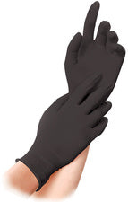 HYGOSTAR nitril handschoen DARK, XL, zwart, poedervrij