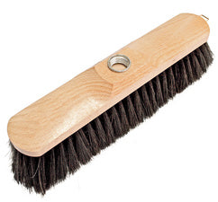 Peggy Perfect bezem, gelakt hout, natuurlijk haar