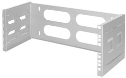 LogiLink 19 muurbeugel, 2 HE, zwart (RAL9003)