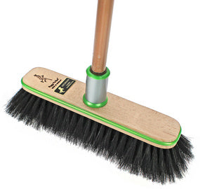 Peggy Perfect Bezem Greenline met steel, haarmengsel