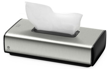 TORK cosmetische tissue dispenser, metaal/kunststof, zilver