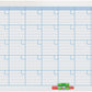 nobo Performance maandplanner, (B)900 x (H)600 mm